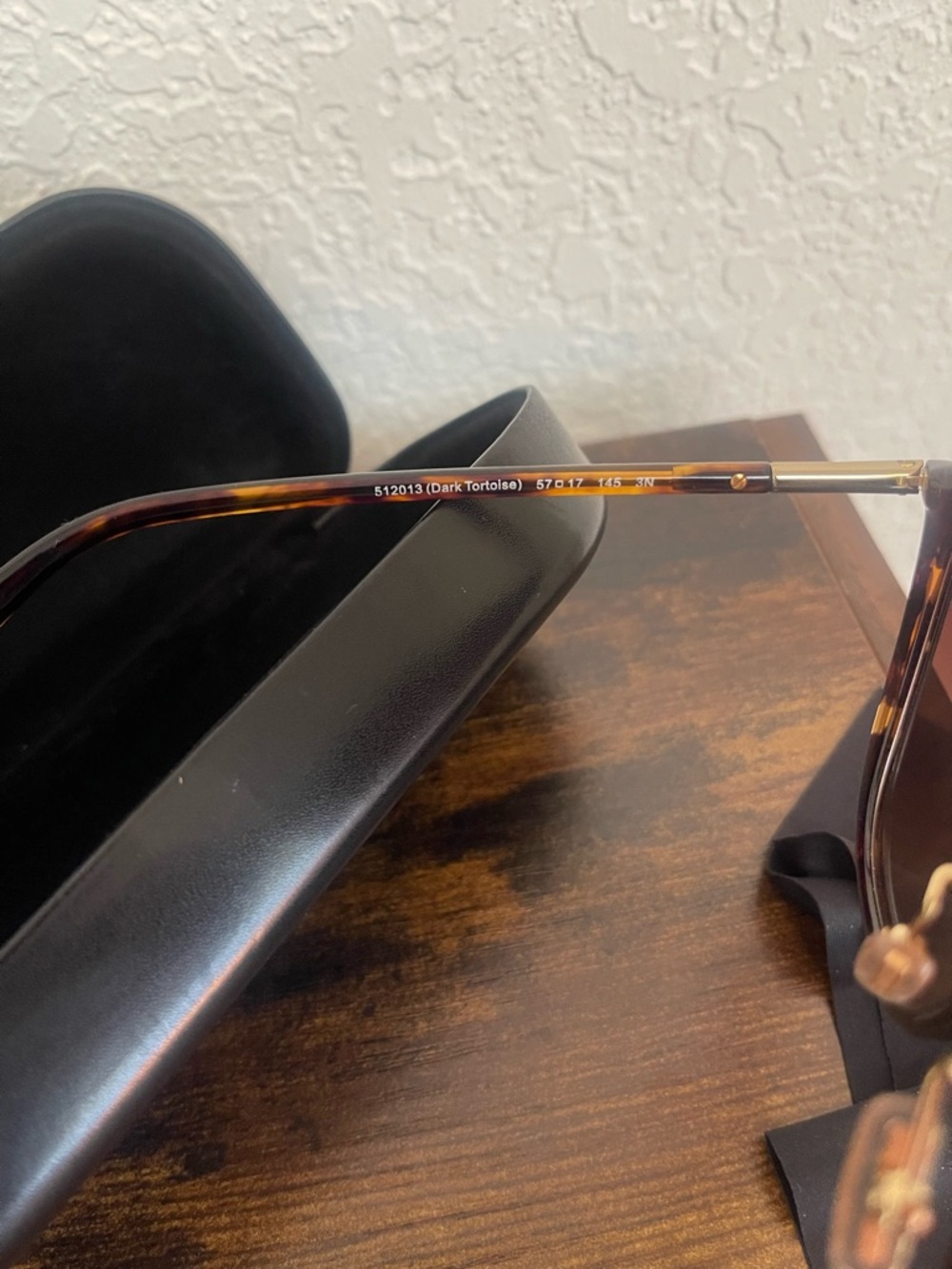 Coach Black Cat-Eye Sunglasses with Protective Case - Picture 7 of 9
